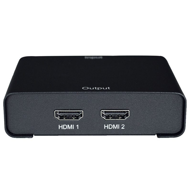 PCT VHC102 μετατροπέας VGA σε HDMI με 2 θύρες HDMI, μοντέλο VHC102, ανάλυση 1080p