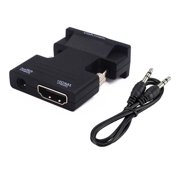 Adaptor HDMI către VGA cu cablu audio, 1080P, Model YK-Z011