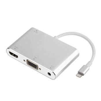 FD-F43 iPhone HDMI i VGA pretvarač — Lightning ulaz, 1080P zrcaljenje na TV-u