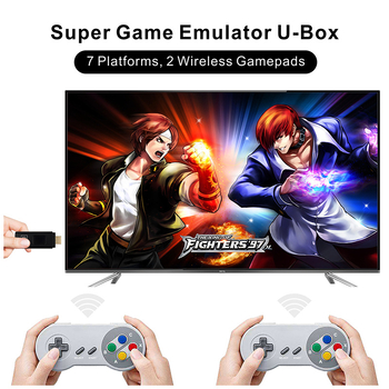 K7 HD kućna TV gaming konzola s bežičnim 2.4G upravljačem i game stickom, podržava 7 emulatora