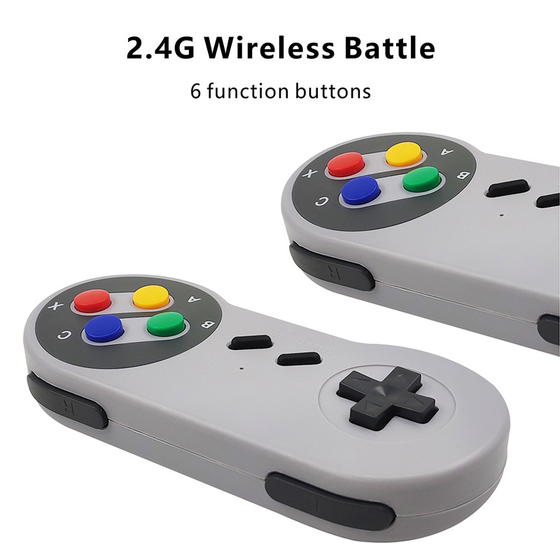 K7 HD kućna TV gaming konzola s bežičnim 2.4G upravljačem i game stickom, podržava 7 emulatora