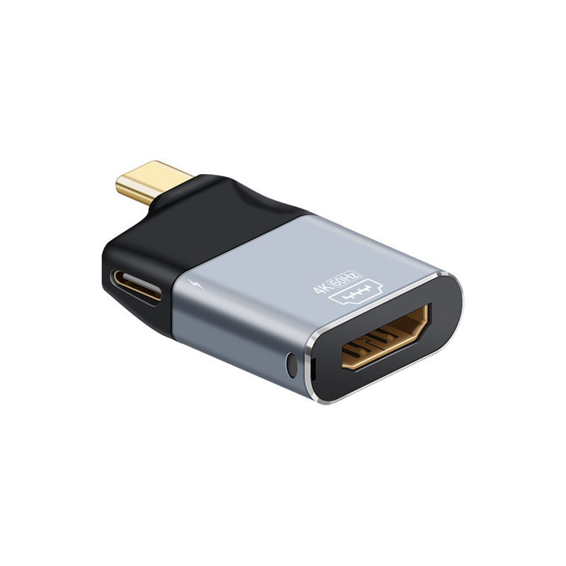 Type-C HDTV/VGA Gigabit RJ45 video adapter, 4K60Hz, druga generacija konverzijske glave