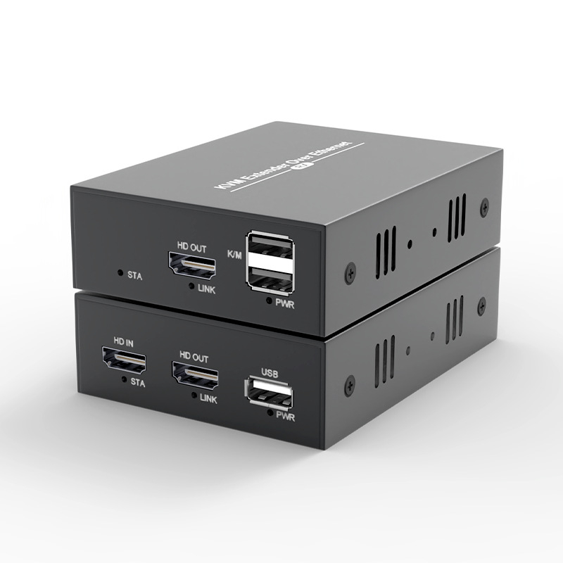 Επεκτάτης HDMI με KVM, υποστήριξη USB πληκτρολογίου και ποντικιού, μετάδοση έως 150 μ., 1080P, περιλαμβάνεται τροφοδοτικό POE