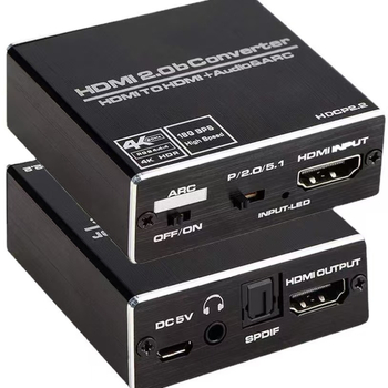 HDMI 2.0 audio ekstraktor s video-sinhronizacijom, 4K60Hz, HDCP2.2, Dolby Atmos