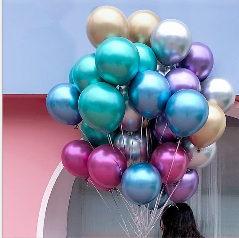 Happy phoenix lateks balon dekorativni, okruglog oblika, pogodan za dekoriranje rođendana i vjenčanja