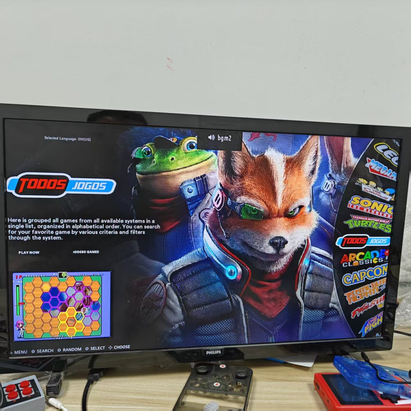 X2 gaming konzola – bežični 2.4G, HDMI, kontroleri za dva igrača, retro stil