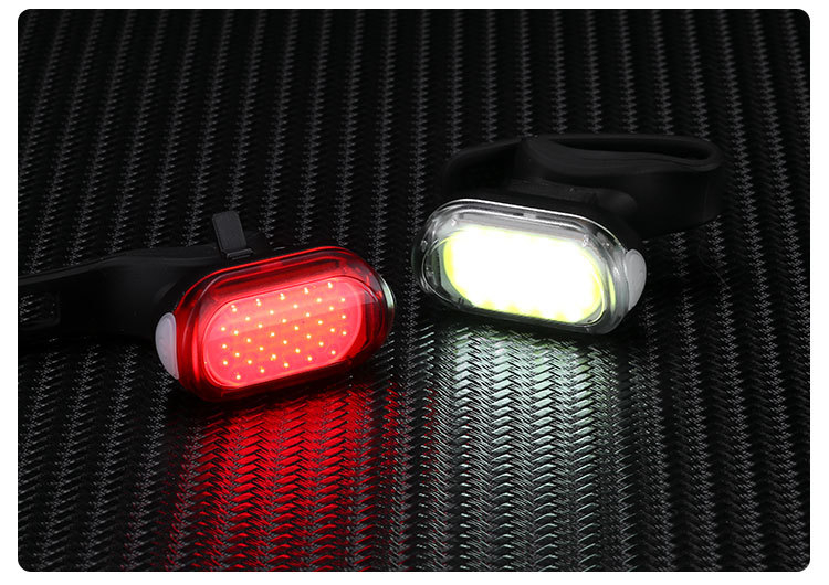 Hissuke USB punjivi vanjski LED set svjetala za bicikl — prednje i stražnje svjetlo za planinski bicikl
