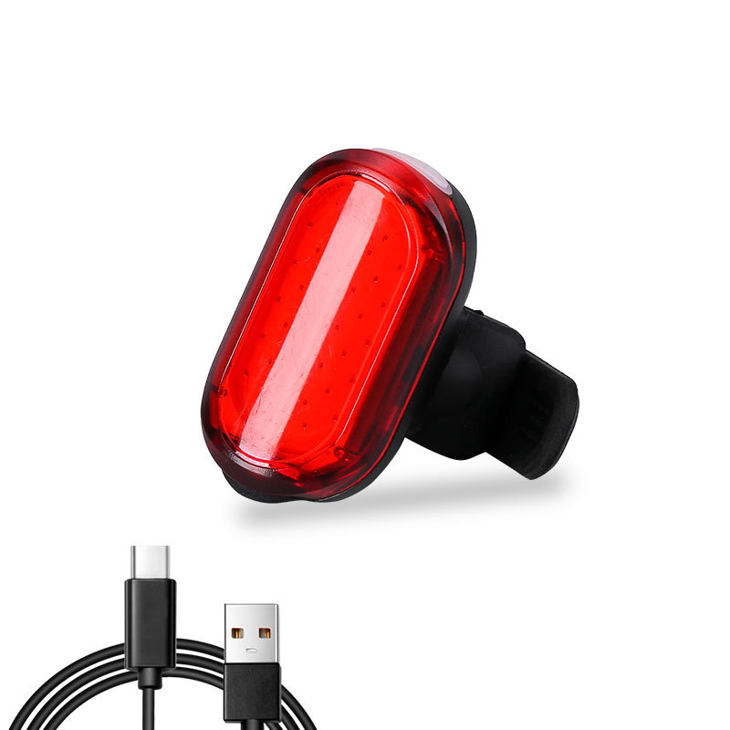 Hissuke USB punjivi vanjski LED set svjetala za bicikl — prednje i stražnje svjetlo za planinski bicikl