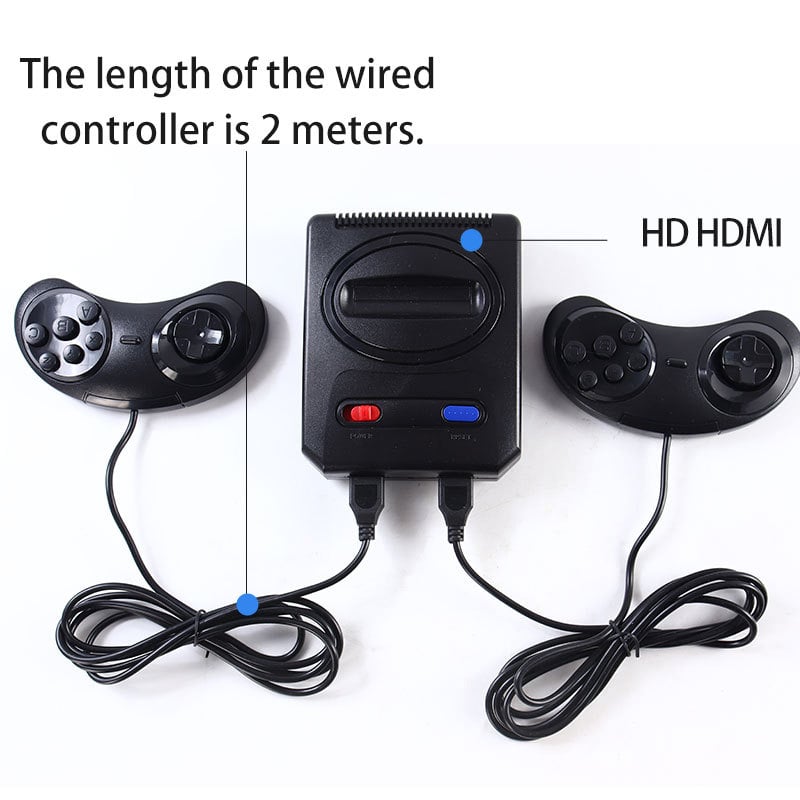 Consolă de jocuri nostalgică Rs-12, 128MB, HDMI, 2 jucători