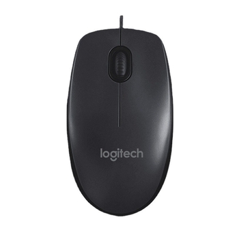 Logitech M90 ποντίκι USB οπτικό, 1000 DPI, 3 κουμπιά, ενσύρματο, Plug-and-Play