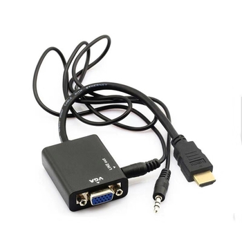 Adaptor HDMI către VGA, model HDML/VGA, brand dx, conversie video, rezoluție 720p/1080p