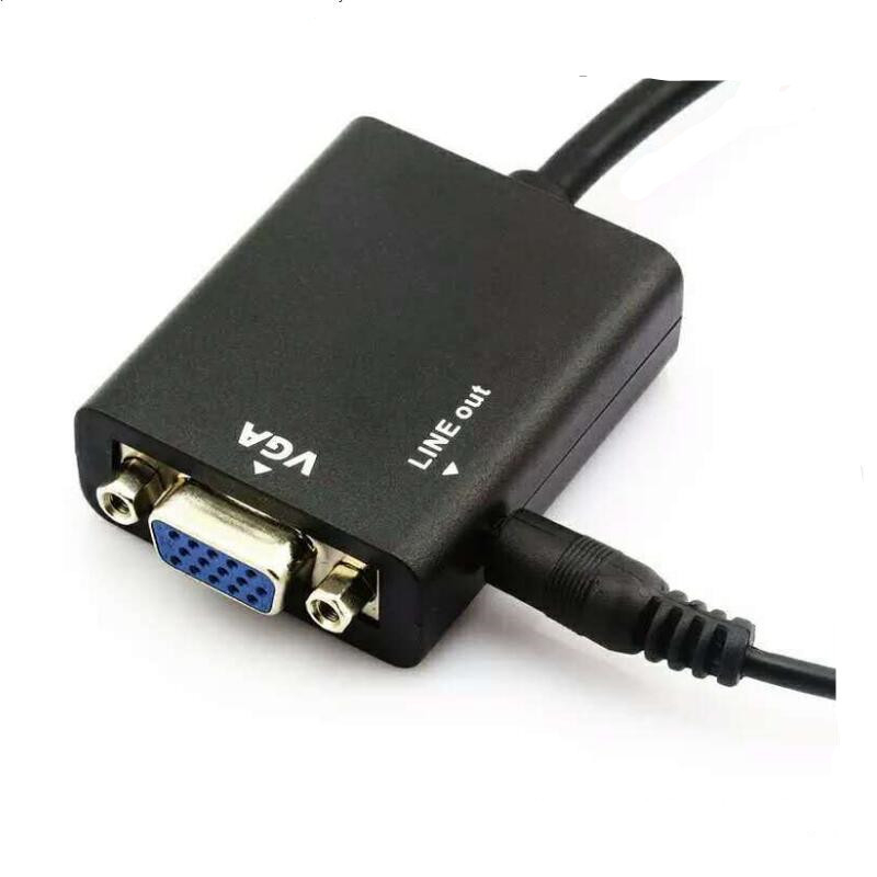 Adaptor HDMI către VGA, model HDML/VGA, brand dx, conversie video, rezoluție 720p/1080p