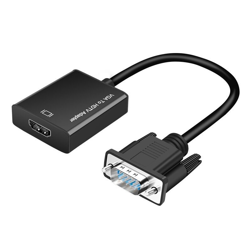 VGA na HDMI pretvarač, 1080p, kompatibilan s Windows XP, daljinsko buđenje, upravljanje napajanjem