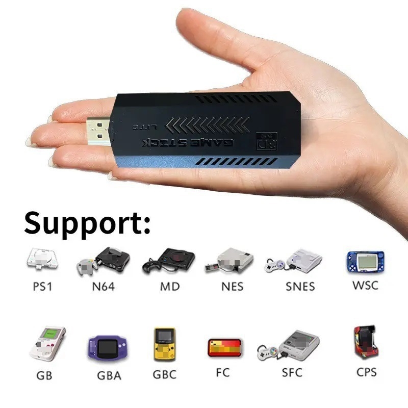 X2ultra nostalgična retro gaming konzola s bežičnim punjivim kontrolerom, 2GB memorije, USB sučelje, podržava dva igrača, PC-USB kompatibilna