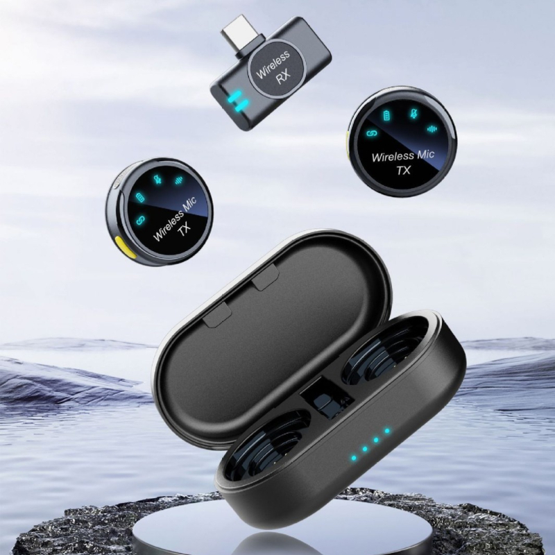 Μικρόφωνο Lavalier S3, ενσύρματο, φάσμα συχνοτήτων 20 Hz–20 kHz, αυτονομία μπαταρίας 6–8 ώρες, για ζωντανές μεταδόσεις και συνεντεύξεις