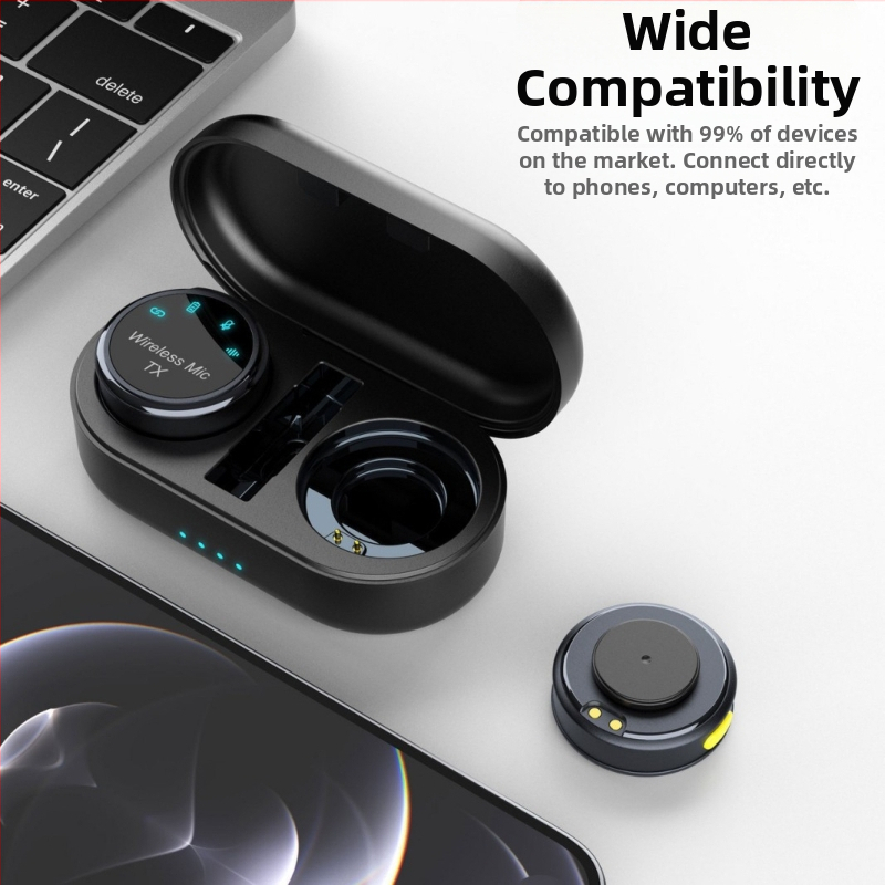 Lavalier mikrofón S3, káblový, frekvenčný rozsah 20 Hz–20 kHz, výdrž batérie 6–8 h, pre živé vysielanie a interview