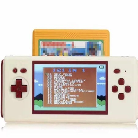 Prenosna igrana konzola s karticom, 8-bit HD grafika, 121 ugrađenih programa, bežični kontroler, AV izlaz na TV