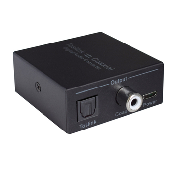 GAIA GV-A001 Optički vlakno–koaksijalni digitalni audio pretvarač, 2-putni, prekidač/distributer, 4K 3840x2160, Windows 7 kompatibilan