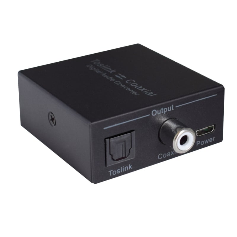 GAIA GV-A001 Optički vlakno–koaksijalni digitalni audio pretvarač, 2-putni, prekidač/distributer, 4K 3840x2160, Windows 7 kompatibilan