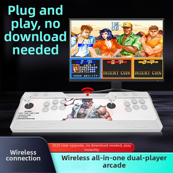 Kućna bežična arkadna igra konzola s TV priključkom, dvoigrački joystick borbeni stroj, ABS kućište, King of Fighters