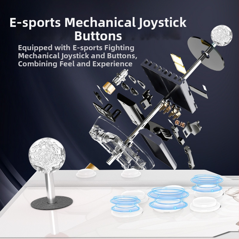 Kućna bežična arkadna igra konzola s TV priključkom, dvoigrački joystick borbeni stroj, ABS kućište, King of Fighters