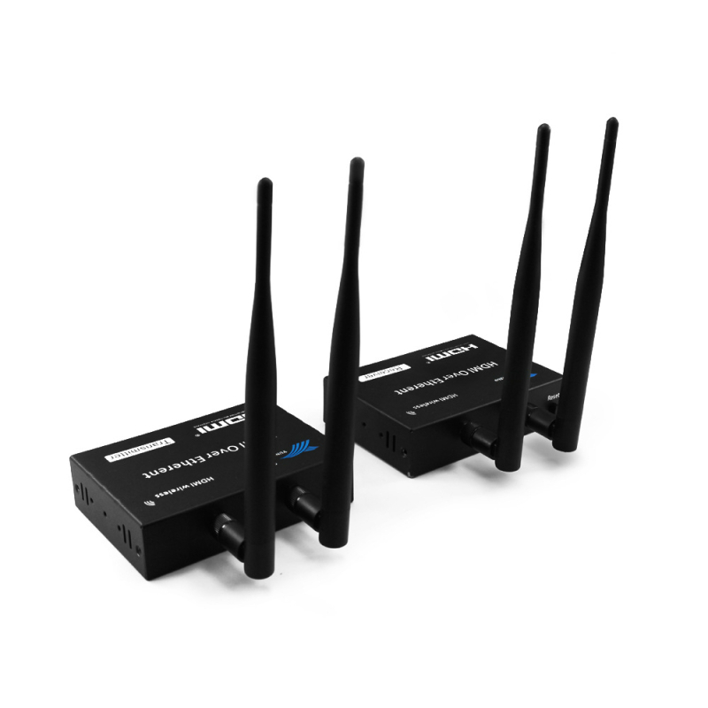 Transmițător HDMI wireless cu extensie de semnal – rază de 200 m, 4K 30 Hz, HY-CAT5E6-302