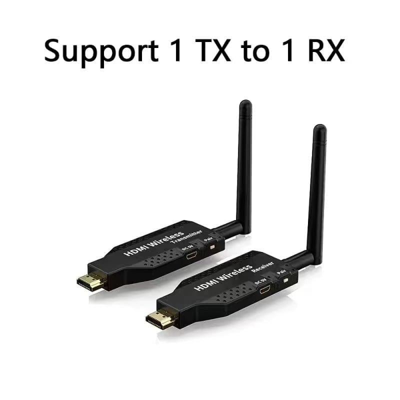 HDMI bežični transmiter i prijemnik set, 1080p, domet 50 m, bežični prijenos, IR kontroler uključen