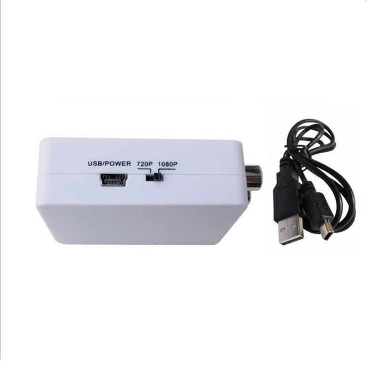 AV to HDMI pretvarač s RCA na HDMI, 1080P, daljinsko buđenje,prekidač/rasporednik