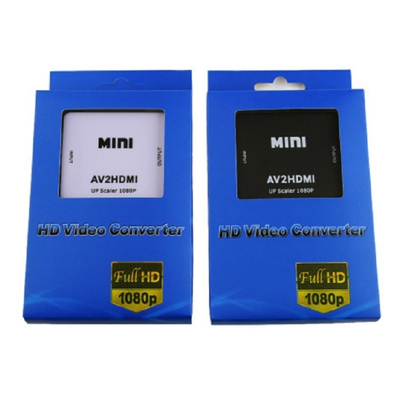 AV to HDMI pretvarač s RCA na HDMI, 1080P, daljinsko buđenje,prekidač/rasporednik