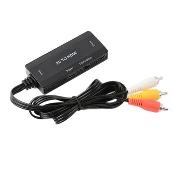 Convertor AV la HDMI / HDMI la AV, 1080p, cablu de 1 m, model HJY-51, Suport pentru gestionarea alimentării