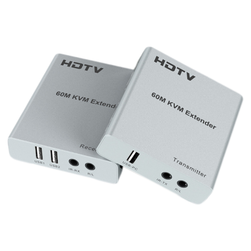 Extender HDMI KVM 60 m, Sincronizare tastatură și mouse, Rezoluție 1080P, model JW-H060