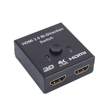 HDMI dvostrano-usmjeren prekidač, 4K, 2 ulaza 1 izlaz, za računalo