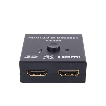HDMI dvostrano-usmjeren prekidač, 4K, 2 ulaza 1 izlaz, za računalo