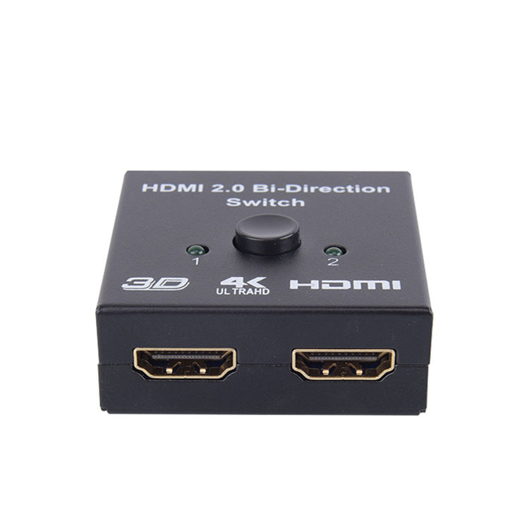 HDMI dvostrano-usmjeren prekidač, 4K, 2 ulaza 1 izlaz, za računalo
