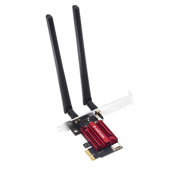 Κάρτα δικτύου PCIe WiFi 6 PCE-AX900 με Bluetooth 5.4, διπλής ζώνης 2,4/5 GHz, 900 Mbps