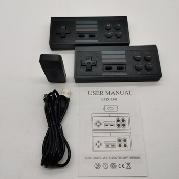 Consolă de jocuri pentru TV cu HDMI, 128MB memorie, suport pentru controlere wireless și cablate, nivel de intrare