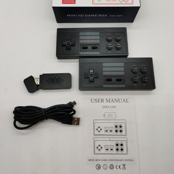 Consolă de jocuri pentru TV cu HDMI, 128MB memorie, suport pentru controlere wireless și cablate, nivel de intrare