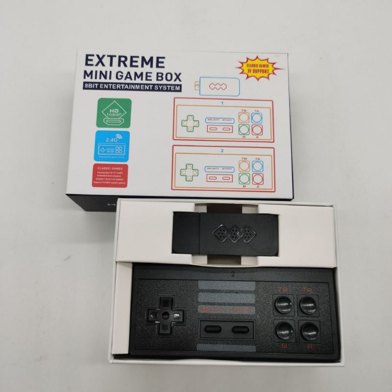 Consolă de jocuri pentru TV cu HDMI, 128MB memorie, suport pentru controlere wireless și cablate, nivel de intrare