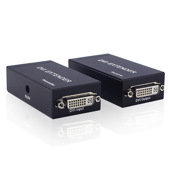 Extender DVI către RJ45 prin CAT5e/6, 60 m, 1080P