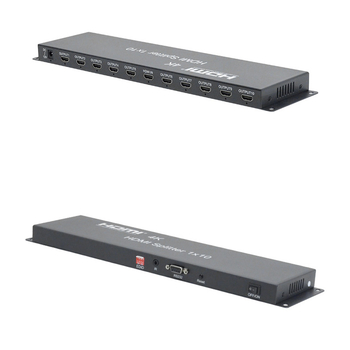 Διανομέας HDMI 1x10, 4K Ανάλυση, Απομακρυσμένη Ενεργοποίηση, Διαχείριση Ισχύος, OEM Συμβατό