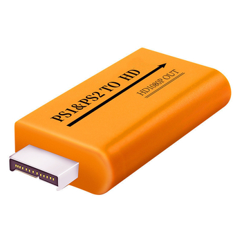 Convertor PS1/PS2 către HDMI 1080P – Ymhd199, interfață pentru console PS1/PS2, ieșire 1080P, gestionare a energiei, convertor