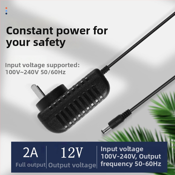 Napájací adaptér 12V2A s viacerými výstupmi: 5V2A, 6V1A, 9V2A, 12V1A pre mini práčku a monitorovaciu LED pásu