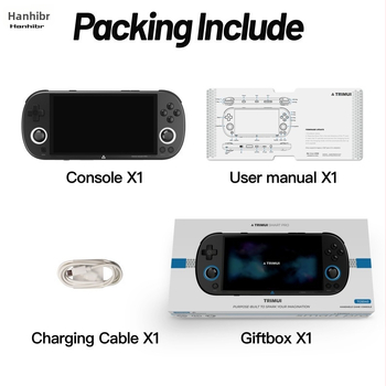 Prenosná herná konzola s IPS displejom, open-source, RPG; 32GB alebo 256GB úložisko, Wi-Fi, retro GBA/PSP arcade