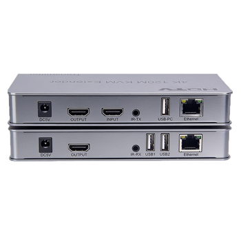KVM extender 120 m HDMI 4K pošiljatelj i prijemnik za video signal (kompatibilan s Windowsom)