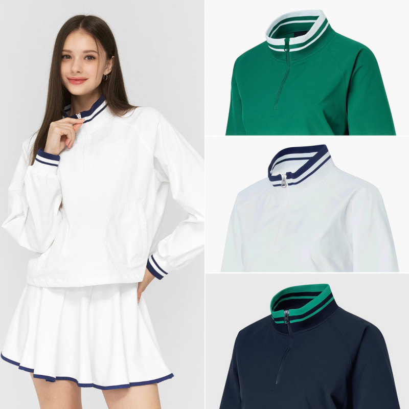 Ženski dvodijelni sportski komplet s dugim rukavima, okrugli izrez, Nylon/Spandex 90/10, četiri sezone