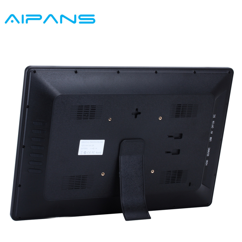 20 hüvelykes digitális fotókeret naptárral, AD200, 1440x900 felbontás, MS/SD/USB/TF memóriakártya-támogatás, videólejátszás, TV-kimenet