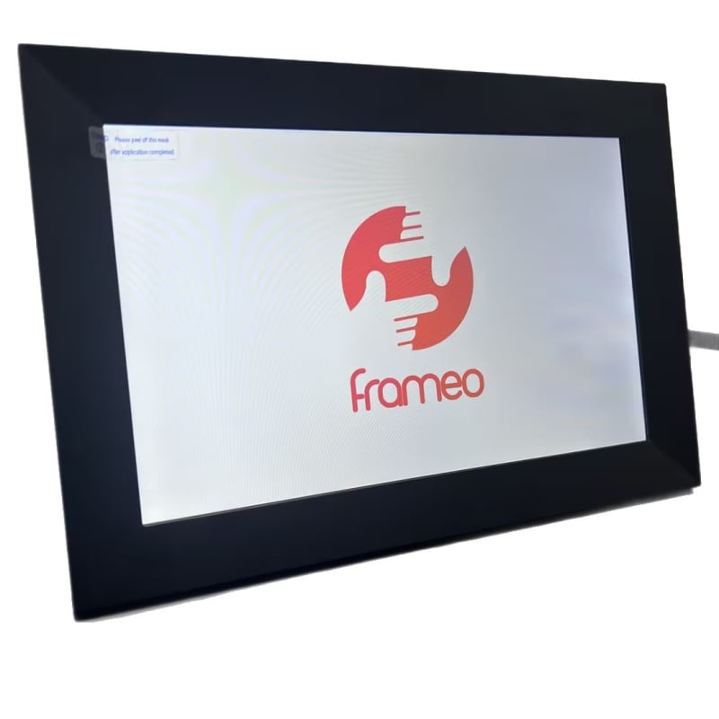 Android-alapú 10,1 hüvelykes digitális fotókeret, 1280x800 felbontás, 16GB tárhely, SD/USB támogatás