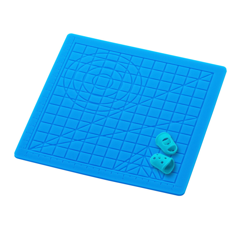 Pad za 3D pisač, kvadratni silikon šablona za DIY crtanje