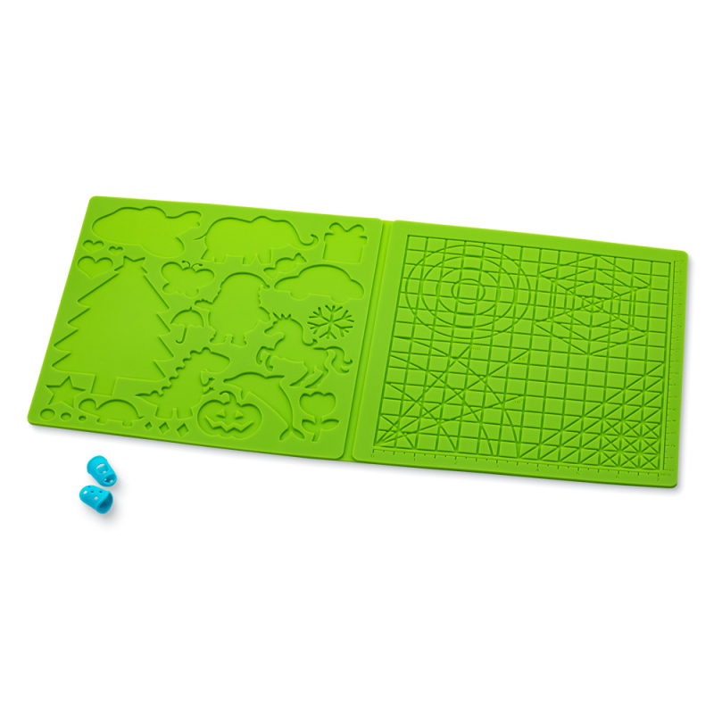 Pad za 3D pisač, kvadratni silikon šablona za DIY crtanje