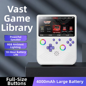 Nova prijenosna konzola za igre H5 s IPS zaslonom od 5,0 inča, nostalgični mini arcade po uzoru na GBA s RGB atmosferom
